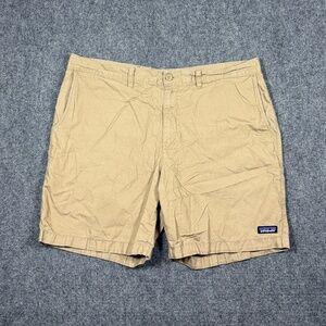 Patagonia Men's Lightweight All-Wear Hemp Shorts Size 38 Khaki Beige 0240